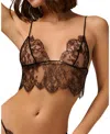 Kiki De Montparnasse Lace-trim Bra In Black