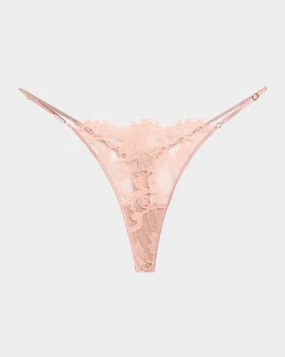Kiki De Montparnasse Camille G-string In Pink