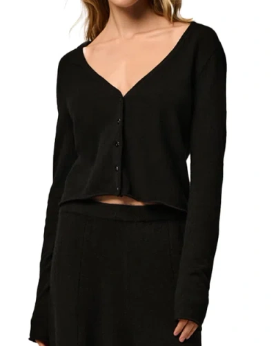 Kiki De Montparnasse Cashmere Cardigan In Black