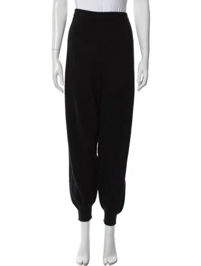 Pre-owned Kiki De Montparnasse Cashmere Square Neckline Sweater In Black