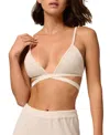 Kiki De Montparnasse Cashmere Wrap Bra In Natural