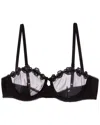Kiki De Montparnasse Chou Chou Balconette In Black