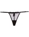 Kiki De Montparnasse Chou Chou G-string In Black