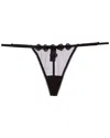 Kiki De Montparnasse Chou Chou G-string In Black