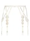 Kiki De Montparnasse Chouchou Garter Belt In Neutrals