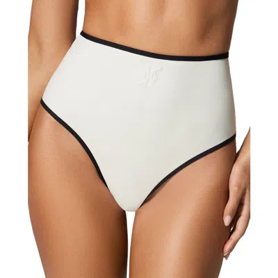 Kiki De Montparnasse Contraste Hw Bikini Bottom In White