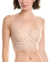 Kiki De Montparnasse Coquette Longline Bra In Neutral