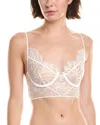 Kiki De Montparnasse Coquette Longline Bra In White