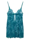 Shop Kiki De Montparnasse Coquette Nightdress In Blue