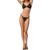 Kiki De Montparnasse Dahlia Lace Demi Bra In Black