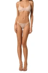 Kiki De Montparnasse Dahlia Lace Soft Bra In Blush