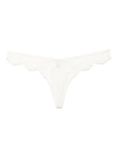 Kiki De Montparnasse Dominique Thongs In Neutrals