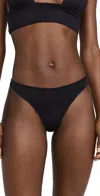 Kiki De Montparnasse Echauffe Keyhole Thong Black In Black
