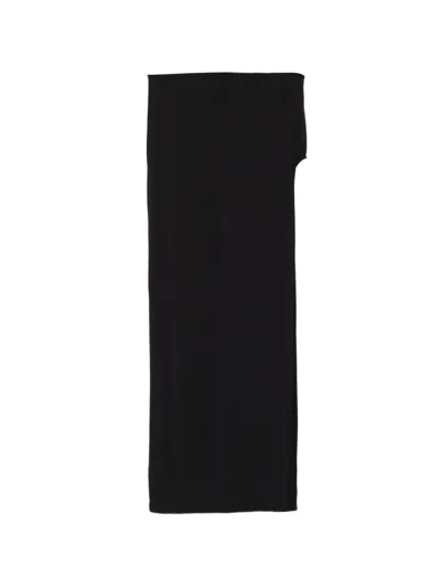 Kiki De Montparnasse Echauffe Maxi Skirt In Black