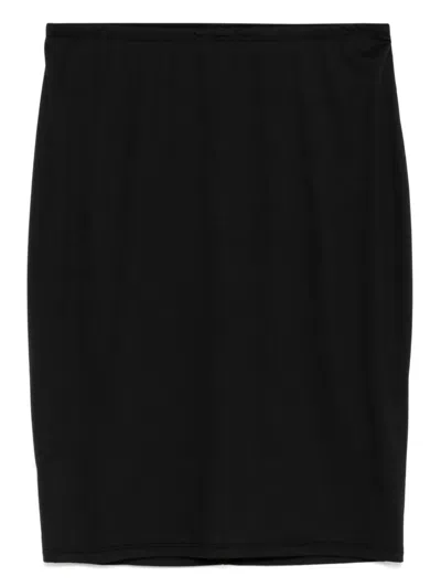 Kiki De Montparnasse Echauffe Skirt In Black