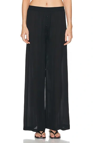 Kiki De Montparnasse Exposed Enchante Waist Trouser In Black