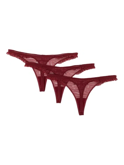 Kiki De Montparnasse French Lessons Thongs In Red