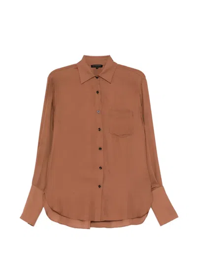 Kiki De Montparnasse Georgette Shirt In Multi