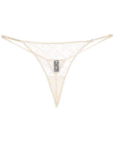 Kiki De Montparnasse Handcuff G-string In Neutral