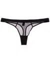 Kiki De Montparnasse Illusion Thong In Black