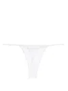 Kiki De Montparnasse Stretch-modal Thong In White