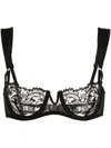 Kiki De Montparnasse Juliette Balconette Bra In Black