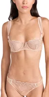 Kiki De Montparnasse Juliette Balconette Bra Fawn In Fawn
