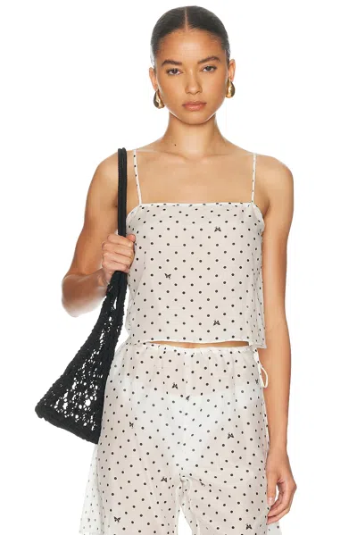 Kiki De Montparnasse Kiki Point Crop Top In Multi