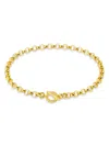 Kiki De Montparnasse Kiki Rolo-chain Necklace In Gold
