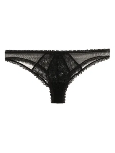 KIKI DE MONTPARNASSE DAHLIA LACE BRIEFS