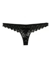 Kiki De Montparnasse Lamine Thong In Black