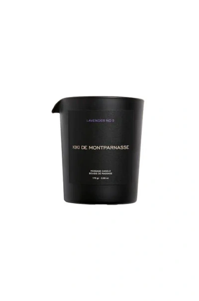 Kiki De Montparnasse 5.95 Oz. Large Massage Oil Candle In Lavender