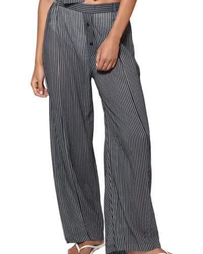 Kiki De Montparnasse Le Boy Cotton/silk Boxer Pant In Black