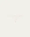 Kiki De Montparnasse Leche Moi Scalloped Lace Thong In Ivory