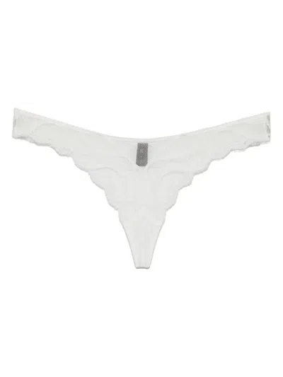 Kiki De Montparnasse Leche Moi Thong In White