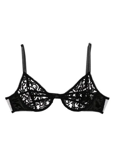 Kiki De Montparnasse Lola Demi Bra In Black