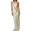 Kiki De Montparnasse Merci Asymmetric Gown In Brown