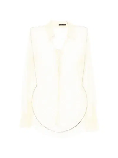 Kiki De Montparnasse Merci Blouse In Yellow