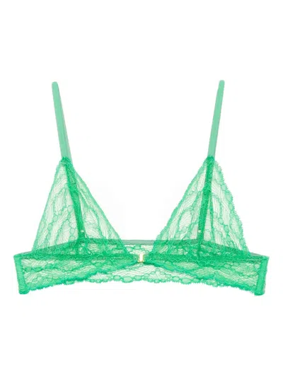 Kiki De Montparnasse Mon Cheri Bra In Green