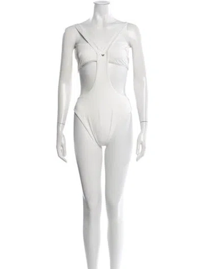 Pre-owned Kiki De Montparnasse One-piece W/ Tags In White