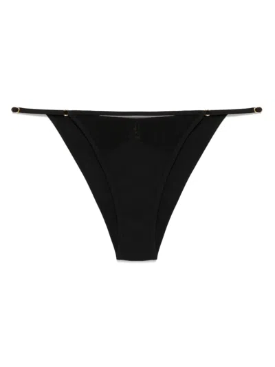 Kiki De Montparnasse Peep Show Bikini Bottom In 黑色