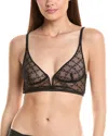 Kiki De Montparnasse Handcuff Demi-cup Bra In Black