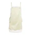 Kiki De Montparnasse Silk Lace-trim Chemise
