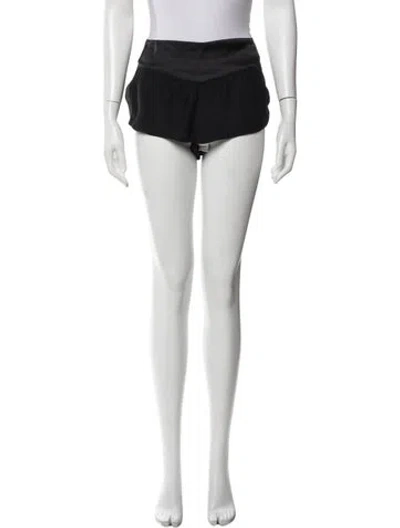 Pre-owned Kiki De Montparnasse Silk Mini Shorts In White