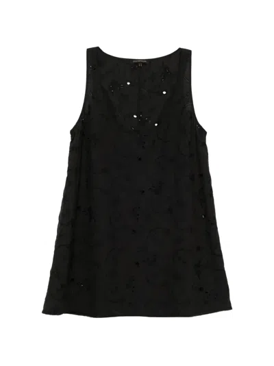 Kiki De Montparnasse Simone Mini Dress In Black