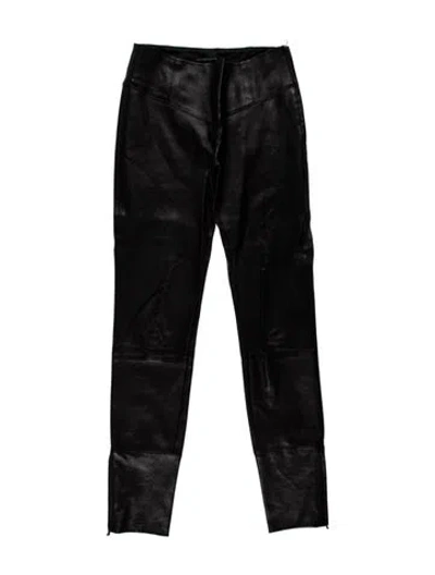 Pre-owned Kiki De Montparnasse Skinny Leg Pants In Black