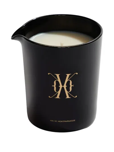 Kiki De Montparnasse Small Jasmine Massage Oil Candle In Black