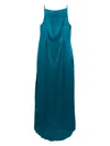 Kiki De Montparnasse Soie Gown In Blue