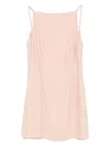 Kiki De Montparnasse Soie Minikleid In Rosa