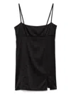 Kiki De Montparnasse Square-neck Nightdress In Black